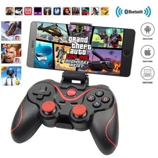 Gamepad จอยเกมบลูทูธไร้สาย จอยเกม สำหรับโทรศัพท์มือถือสมาร์ทโฟนและแท็บเล็ตในระบบ Android Gamepad S3 ไร้สาย Bluetooth 3.0