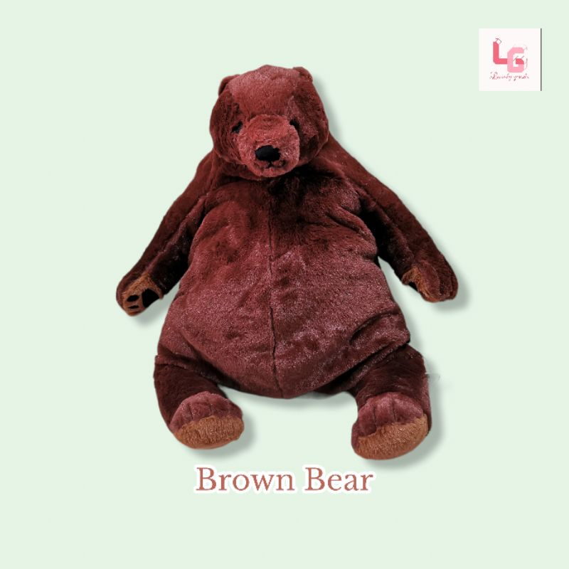 ตุ๊กตาหมี Brown Bear *พร้อมส่ง