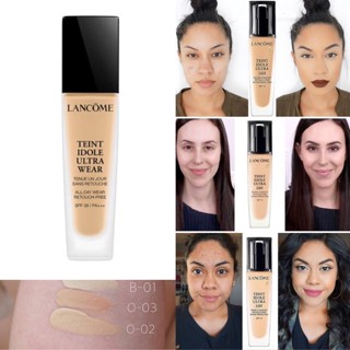 แท้ทั้งร้าน !! แบ่งขาย20สี LANCOME TEINT IDOLE ULTRA WEAR FOUNDATION รองพื้นคุมมันลังโคม