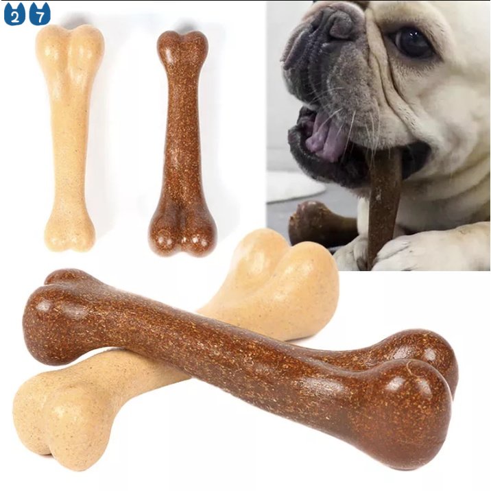 27PetsPSM Beef Flavour Stick Bone Molar Tooth Fixation Bite Resistance Interactive Toy
