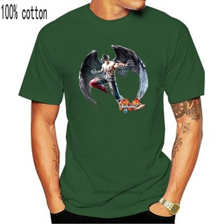 เสื้อยืดแขนสั้น ผ้าฝ้าย 100% พิมพ์ลาย Tekken 7 แบบกําหนดเอง แฟชั่นฤดูร้อน สําหรับผู้ชาย
