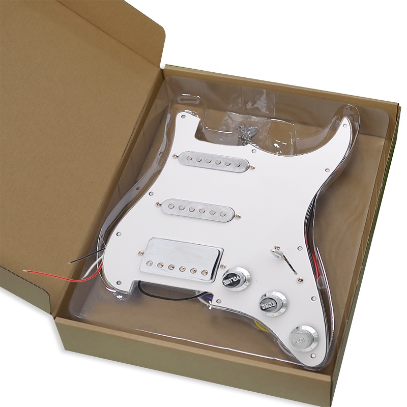 St SSH Silver Pickup Pickguard ไฟฟ้า 48/50/52 รูปที่ 2