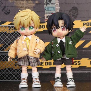 เสื้อแจ็กเก็ตคาร์ดิแกน ob11 YMY GSC Nendoroid molly UFDOLL obitsu11 1/12 BJD สําหรับตุ๊กตา