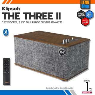 KLIPSCH : THE THREE II ประกันศูนย์ [ออกใบกำกับภาษีได้] มั่นใจของแท้ 100% โดย LENNSHOP / KLIPSCH THE THREE II