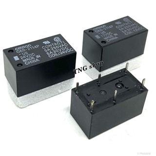 รีเลย์ G6B-2114P-US DC12V 24V 6ขา (ของใหม่)  หน้าคอนแทค 5A