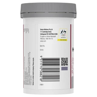 Swisse Beauty Hair Skin Nails+ 100 Tablets อาหารเสริมบำรุงผม ผิว เล็บ ให้เงางามเปล่งปลั่ง