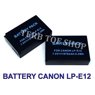 (Pack2)LP-E12  LPE12 Camera Battery For Canon EOS M100,M50,M10,M2,M,Rebel SL1,100D,PowerShot SX70 HS,Kiss M,Kiss