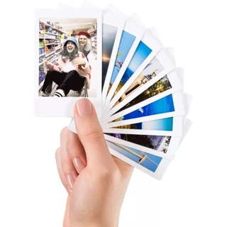 Fujifilm Instax Mini Film White Frame ฟิล์มขอบขาว 10 แผ่น ฟิล์มโพราลอยด์