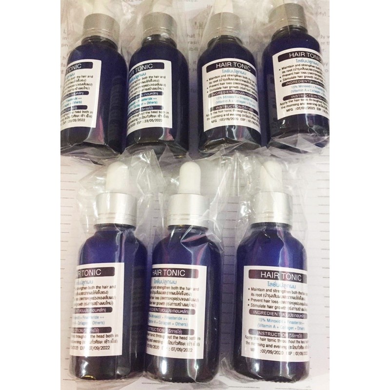 Minoxidil เครื่องปลูกผม 15% เปอร์เซ็นต์สูงสุด