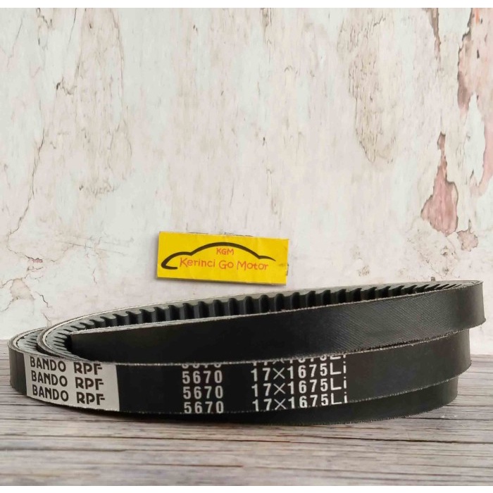 Bando เข็มขัด Van RPF-5670 V เข็มขัดพัดลมฟัน RPF5670 พัดลมเข็มขัด