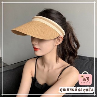 💕ivy หมวกสาน Vinsor hat ( B18 ) หมวกบัคเก็ต