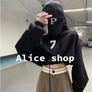 Alice  เสื้อครอป เสื้อสเวตเตอร์ สำหรับสตรี 2022 ใหม่  Unique ทันสมัย fashion สวย AS2211162 36Z230909