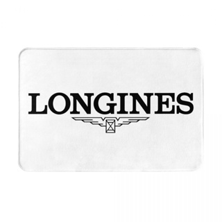 Longines (2) พรมเช็ดเท้า ผ้าสักหลาด กันลื่น ดูดซับน้ํา แห้งเร็ว 16x24 นิ้ว สําหรับห้องน้ํา พร้อมส่ง