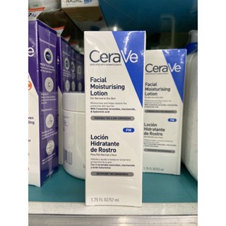 เซราวี PM โลชั่นสำหรับผิวหน้า CERAVE FACIAL MOIST LOTION 52ML ฉลากไทย exp.31/12/25