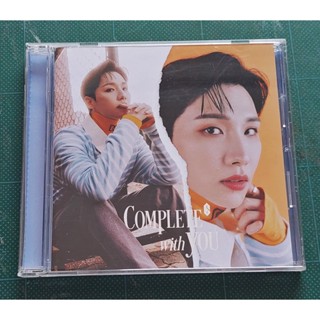 อัลบั้ม AB6IX - COMPLETE WITH YOU Album ปก อุง แกะแล้ว ไม่มีการ์ด ไม่มีโปสเตอร์ ของแท้ พร้อมส่ง Kpop CD Woong