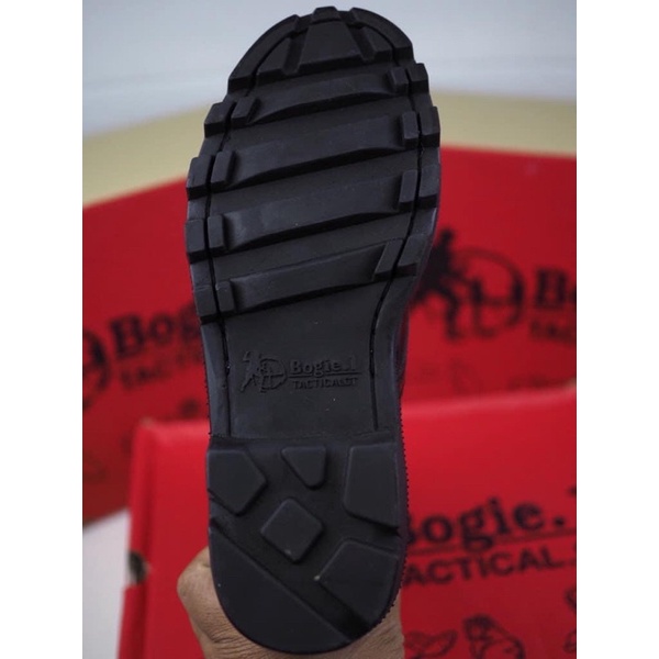 รองเท้าคอมแบทหนังแท้( CB )Bogie1