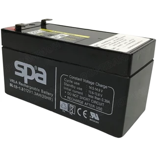 SL12-1.3 SPA Battery 12V 1.3A แบตเตอรี่แห้ง สำรองไฟ 12V 1.3Ah SL แบตเตอรี่สปา แบตเตอรี่ SPA แบตแห้ง SPA แบต UPS ไฟฉุก...