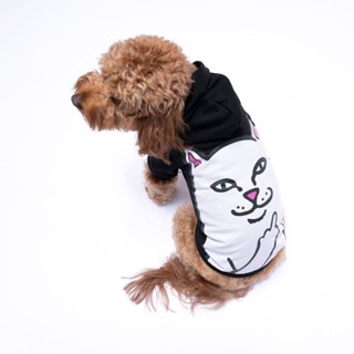 SLUM LTD - RIPNDIP F22 Lord Nermal Pet Hoodie Black