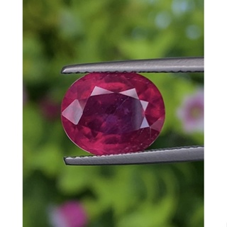 พลอย ทับทิม (Ruby Sapphire) 4.80 กะรัต (Cts.) พลอยแท้ อัญมณีมงคลประจําวันเกิด เครื่องประดับพลอย