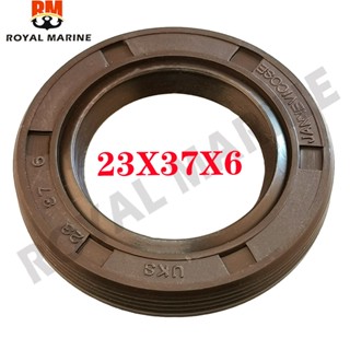 93101-23070 ซีลน้ํามัน สําหรับมอเตอร์นอกเรือ Yamaha Mercury 26-82234M ขนาด 23x37x6 มม.