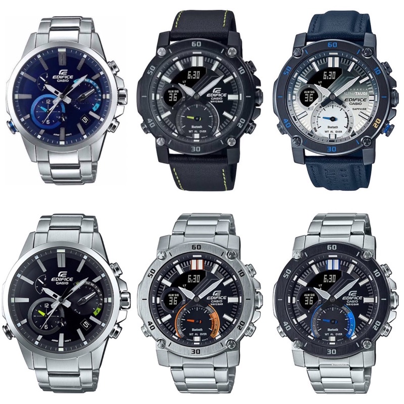 EDIFICE รุ่น EQB-700D-1A/ EQB-700D-2A / ECB-20D-1A/ ECB-20D-1B/ ECB-20CL-1/ ECB-20AT-2(ระบบโซล่า หาย