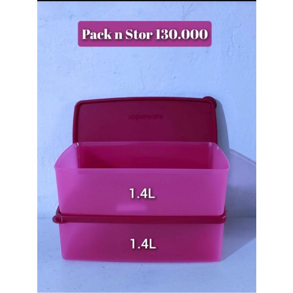 แพ็ค n store Tupperware 50/psc