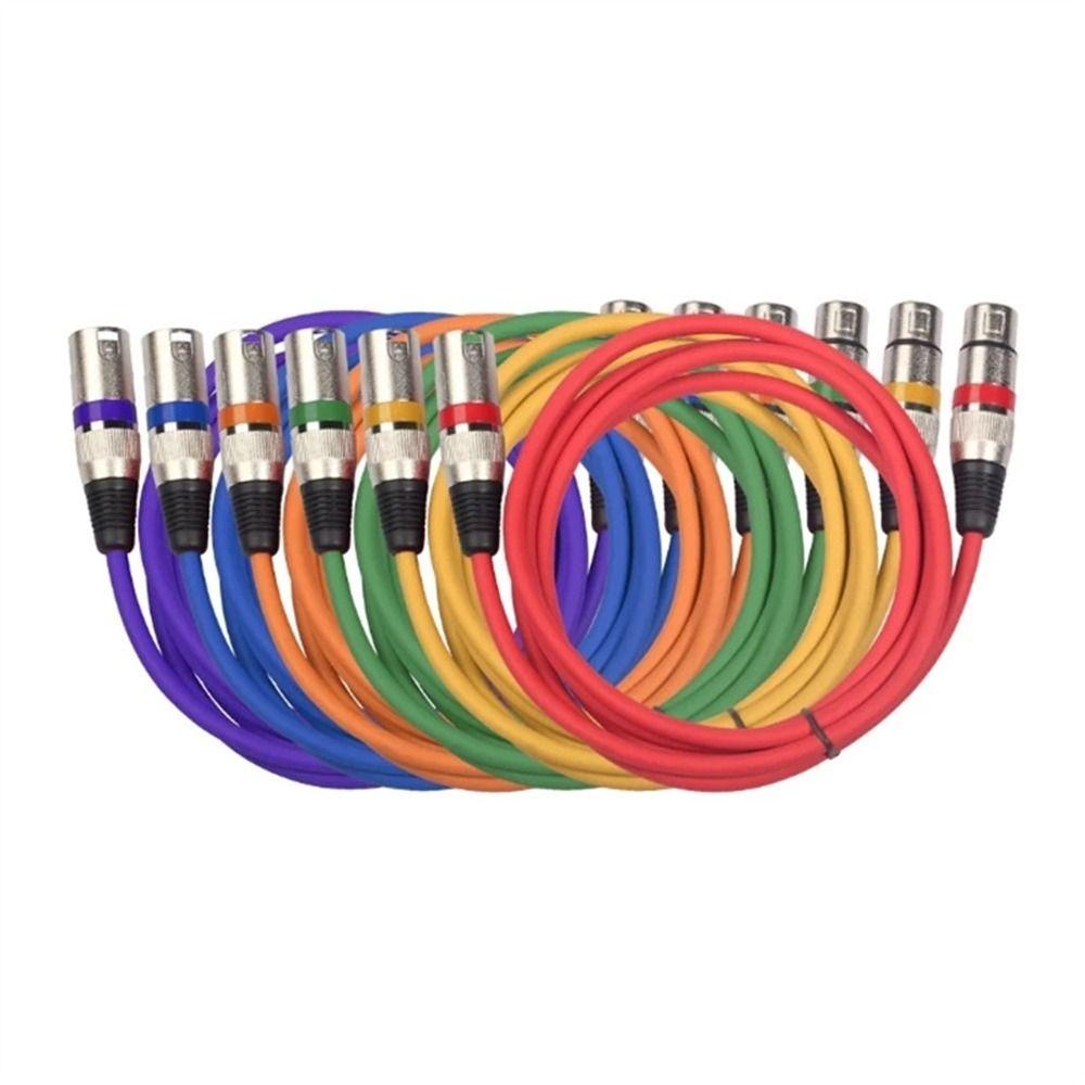 สไตล์เวนิว สาย XLR 3เมตร5เมตร10เมตรสัญญาณเสียงสายชายกับหญิง0.3เมตร1เมตร1.8เมตรเครื่องขยายเสียงไมโครโฟนอุปกรณ์ แคนนอน ปลั๊กสายสัญญาณเสียง