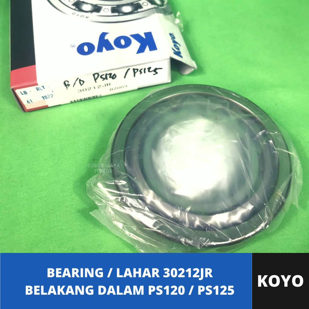 KOYO Original Japan แบริ่งล้อแบริ่ง Lahar Laker ด้านหลังด้านใน 30212 JR 30212-JR 30212JR รถ Ps100 Ps