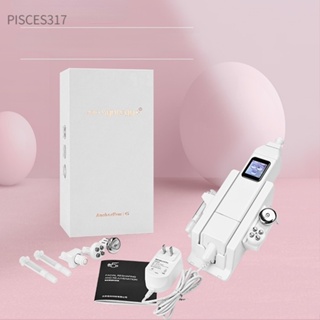 Pisces317~ Ews เครื่องนวดหน้า กระชับผิวหน้า ลดริ้วรอย ปลั๊ก Us 100‐240V