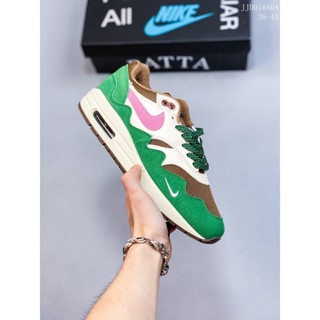 Nike Patta x Nike Air Max 1 "Monarch" รองเท้ากีฬา รองเท้าวิ่งลําลอง สไตล์เรโทร