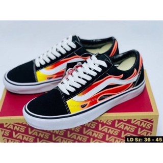 Vans Old Skool FLAME (size36-44) มี2สี