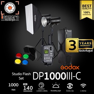 Godox Studio Flash DP1000III-C SET ชุดไฟสตูดิโอ 1000W - รับประกันศูนย์ Godox Thailand 3ปี ( DP1000 III )