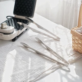 Omocha - Stainless steel food tongs : ที่คีบ ที่คีบเนื้อย่าง ที่คีบสแตนเลส