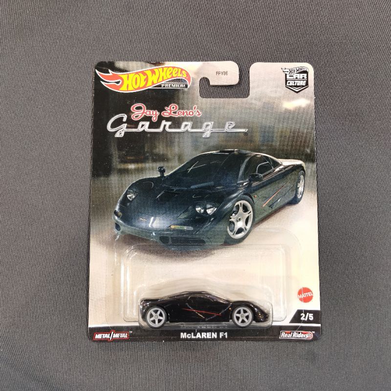 Hotwheels Jay Leno Garage รุ่น McLaren F1 ล้อยาง