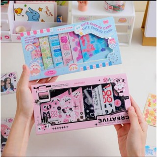 พร้อมส่ง เซตสติ๊กเกอร์diy