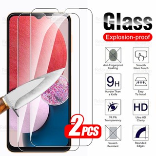 ฟิล์มกระจกนิรภัยกันรอยหน้าจอ สําหรับ Samsung Galaxy A13 Screen Protector SamsungA13 4G A 13 13A 6.6 นิ้ว A135F 2 ชิ้น