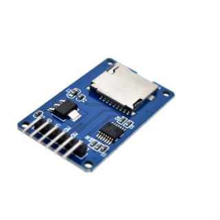 Micro SD Card Mini TF Card Reader Module SPI interfaces with level converter chip 5V/3.3V For Arduino โมดูลบันทึกข้อมูล