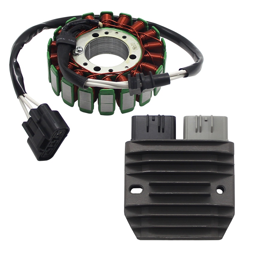 Stator Regulator Rectifier สําหรับ Yamaha YZF R1 2002-2003 YZF R1S 2003 OEM 5PW-81150-00 5PW-81410-0