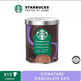 ผงโกโก้​ สตาบัค​ Starbucks Signature Hot Chocolate 42% Cocoa​ powder premium mix