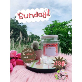 ถังมินิสติ๊กเกอร์จิ๋วSunday (J06M)