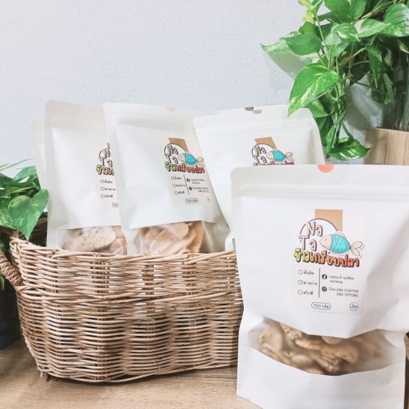 Nata ข้าวเกรียบปลา สดจากทะเล