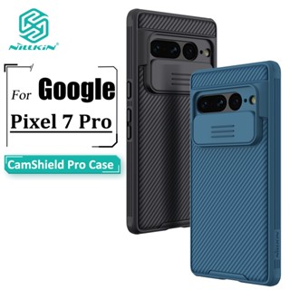 เคสโทรศัพท์ Nillkin CamShield Pro Google Pixel 7 Pro Case ตัวเลื่อนกล้องป้องกันหรูหรา TPU + PC กันกระแทกฝาหลัง