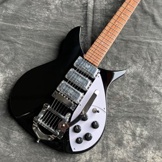 มาใหม่ Rickenbacker ปิ๊กอัพฮัมบัคเกอร์กีตาร์ไฟฟ้า 325 3 ตัว นําเข้า คุณภาพสูง สีดํา