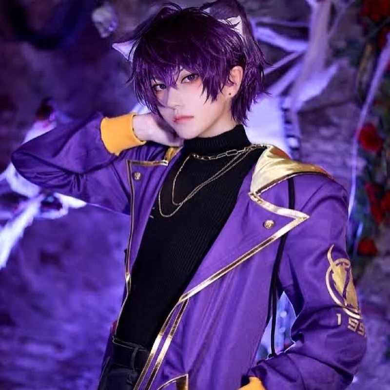 Shoto Shxtou Vtuber เสื้อแจ็คเก็ตคอสเพลย์อะนิเมะ Cosplayer เสื้อแจ็คเก็ตผู้ชายผู้หญิงเกม Unisex