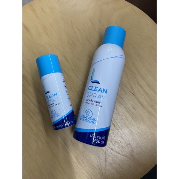 แอลกอฮอล์สเปรย์ 70% L CLEAN SPRAY (food grand) #alcohol spray