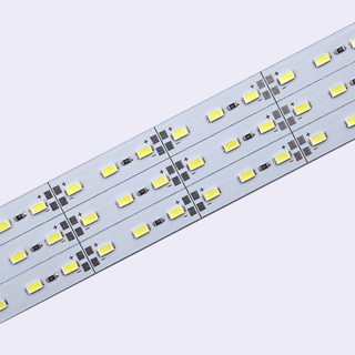 แถบไฟ led Dc12v 5730 แบบแข็ง สําหรับติดตู้เสื้อผ้า เคาน์เตอร์โฆษณา