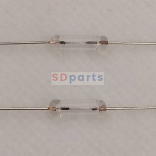 ฟิวส์ แก้ว 2 ขา หางหนู บัดกรี Full Glass Fuse 3x10mm 250V 0.5A 1A 1.5A 2A 3A 4A 5A #PG3x10 (1 ตัว)