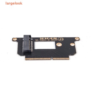 [largelook] อะแดปเตอร์การ์ด A1708 NVMe สําหรับ Macbook NVMe PCI Express PCIE to M.2 SSD N-1708A สําหรับ Macbook Pro Rea 13 นิ้ว 2016 2017