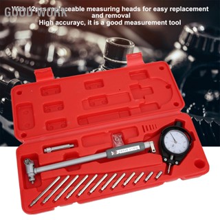BGood Work Dial Bore Gage พร้อมหัววัด 12 ชิ้น ความแม่นยําสูง 0.01 มม. 50-160 มม.