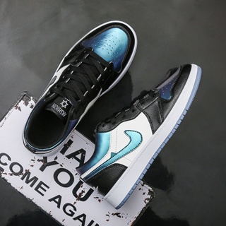 ใหม่ Air Force 1dunk SB รองเท้าผ้าใบสเก็ตบอร์ดย้อนยุคคลาสสิกกันลื่น